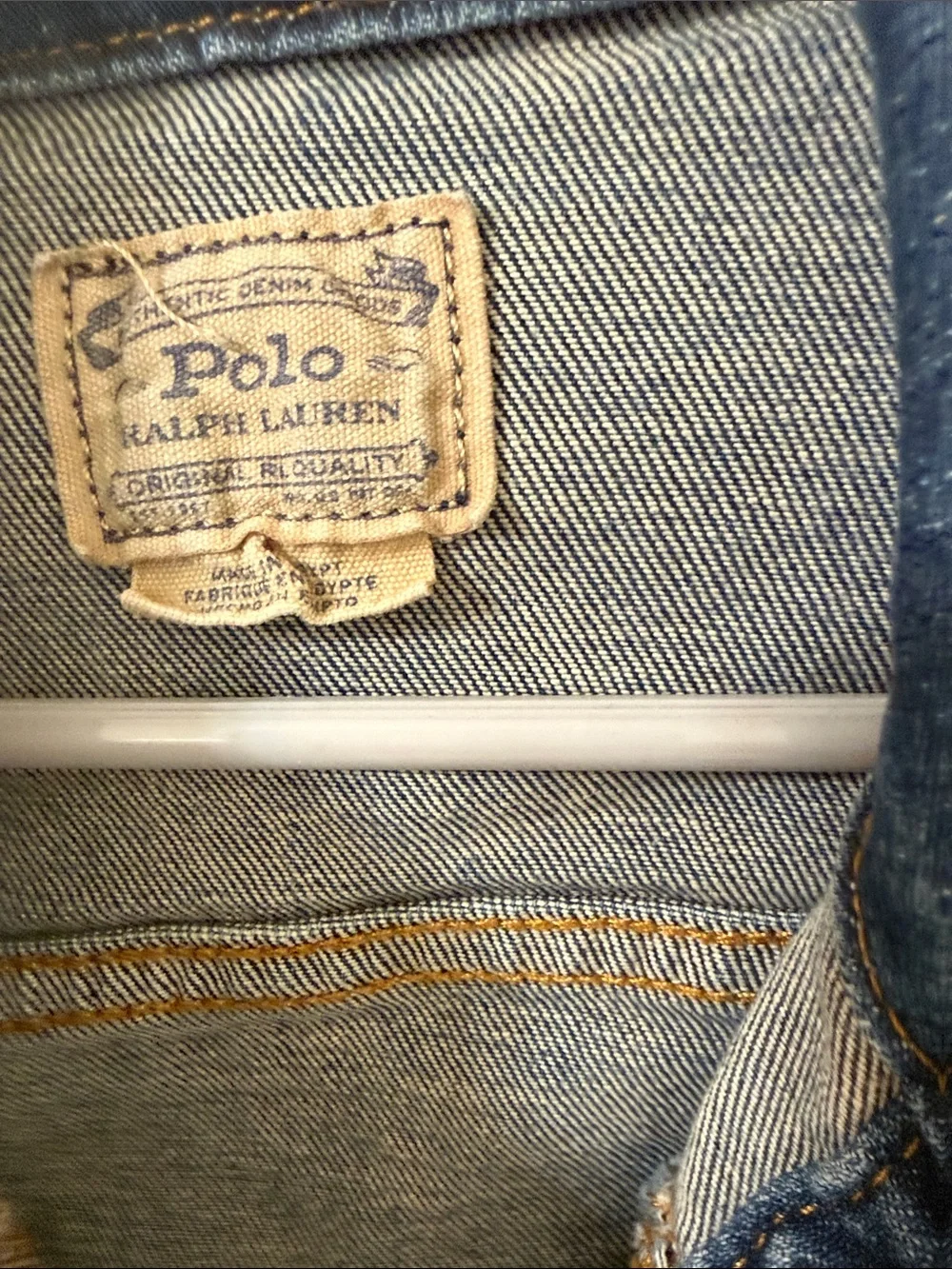 Ralph Lauren Kids Denim Jacket in Classic Blue